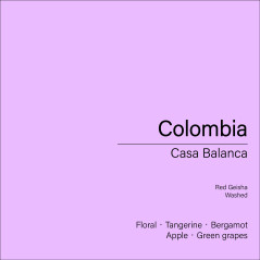 Colombia Casa Blanca_Red Geisha (Washed)
