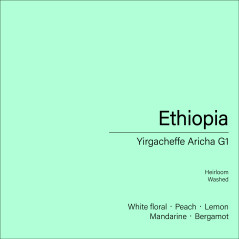 Ethiopia Yirgacheffe Aricha_Heirloom (Washed)