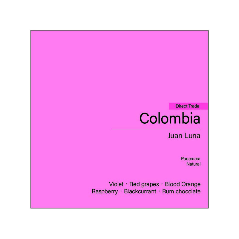 Colombia Juan Luna_Pacamara (Natural) Colombia Juan Luna_Pacamara (Natural)